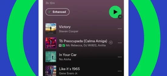 Tính năng Enhance của Spotify đưa các bài hát được đề xuất vào danh sách của bạn