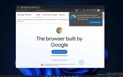 Microsoft Edge hiện lời nhắc để ngăn mọi người tải xuống Chrome